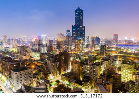 Kaohsiung City Night View
