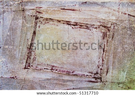 Grunge Texture with Frame