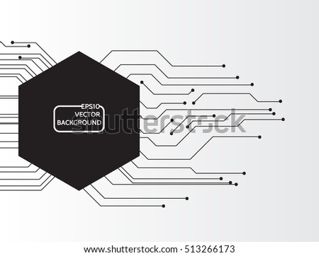 vector background abstract technology communication concept