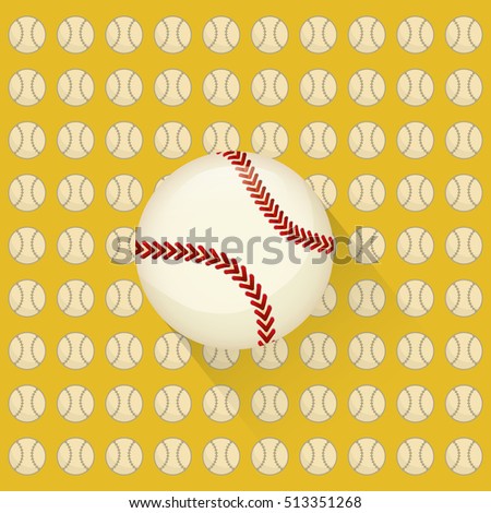 baseball ball icons icon vector illustration graphic design