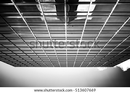 Black and White images of Commercial buildings