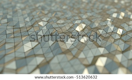 Sci-fi Gold texture. Abstract Background