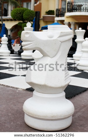 Large horse chess