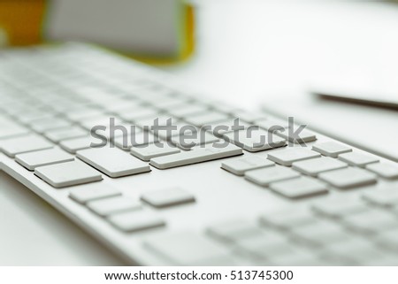 Close up of keyboard