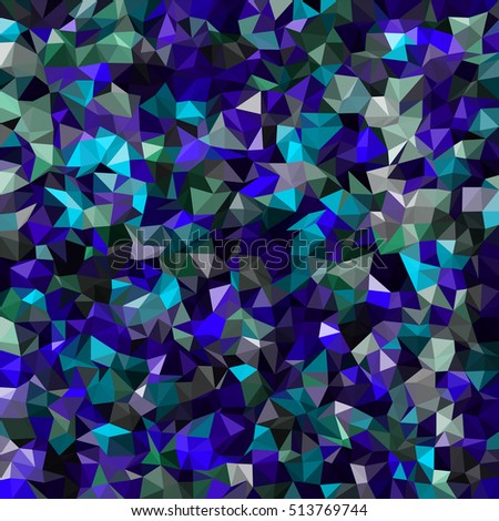 Abstract multicolor low-poly vector background - decorative pattern