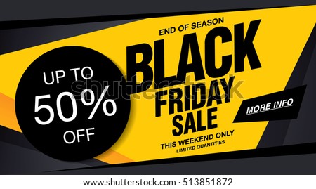 Sale poster of black friday Royalty-Free Stock Photo #513851872