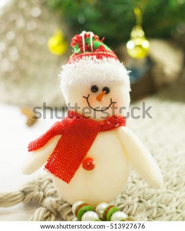 Happy little snowman