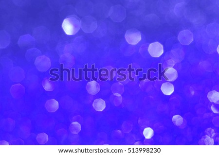 blue abstract bokeh light shines background 