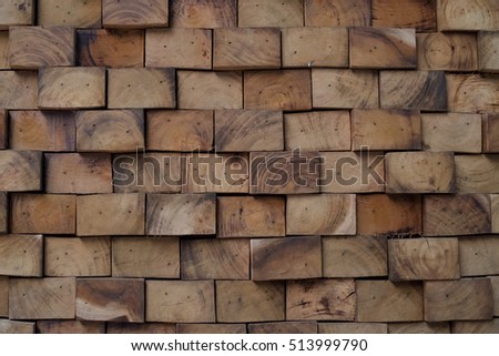 wood box texture, Seamless pattern.stack of lumber,Natural wooden