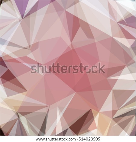 geometric background polygonal in lilac and white mosaic, vector illustration, abstract texture triangle