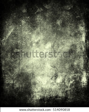 Beautiful grunge vintage abstract  texture background with frame and faded central area for your text or picture