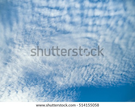 blue sky daylight and white grey Cloud Background