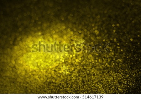 abstract background bokeh yellow