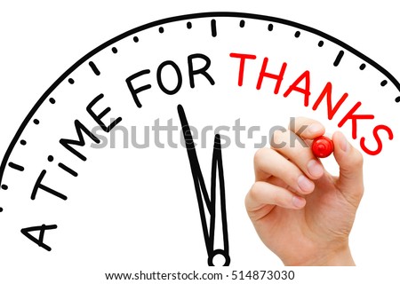 Hand writing A Time For Thanks with marker on transparent wipe board. Thanksgiving concept. Royalty-Free Stock Photo #514873030