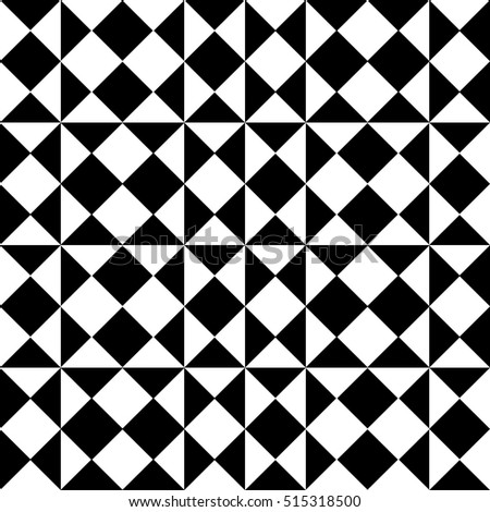 Abstract background of geometric shapes. Black and white geometric pattern