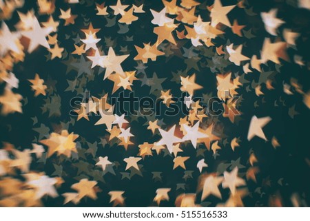 Background With Blinking Stars
