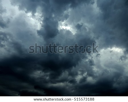Storm clouds black closeup Royalty-Free Stock Photo #515573188