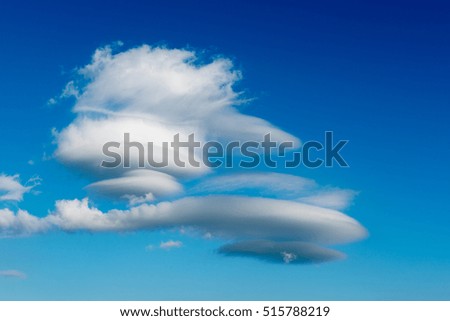 blue sky with amazing cloud 