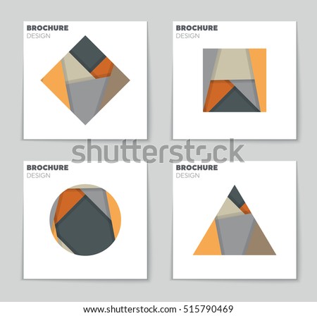 Abstract vector layout background set. For art template design, list, page, mockup brochure theme style, banner, idea, cover, booklet, print, flyer, book, blank, card, ad, sign, sheet, flyer, a4.
