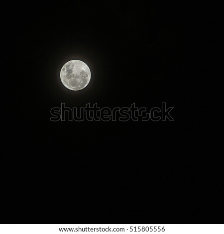 Supermoon over Melbourne. Taken around 11:30 pm 14 November 2016 near Footscray West Side of Melbourne. It was a cloudy day and the just cleared for this picture to be taken.