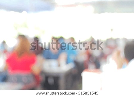 Blurred  background abstract and can be illustration to article of Festival Event Party with People