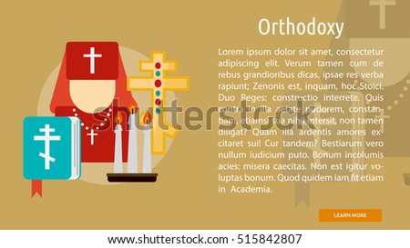 Orthodoxy Conceptual Banner