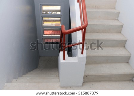 Fire exit stair