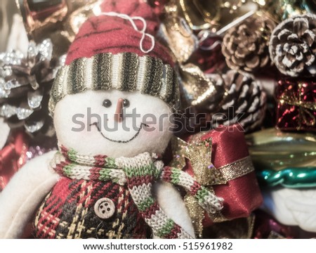 Christmas toys Christmas holiday miracle a cheerful mood beautiful fairy magical background