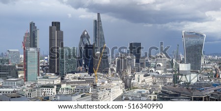 City of London skyline, England, UK