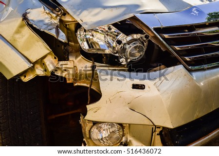 sheet metal damage to cars