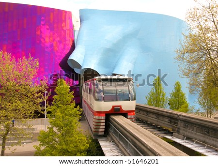 Monorail Royalty-Free Stock Photo #51646201