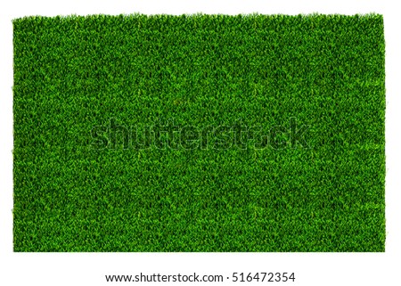 An aerial view of a large patch of some freshly cut, healthy, green grass. Image is ready to be tiled to create a much larger image or higher resolution background.on white with clipping path