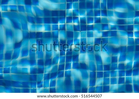 Blue swimming pool lido tile background texture