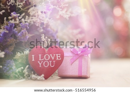 Photo Collection Gift Box perspective bokeh background Gradient beautiful.