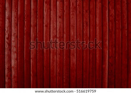 Red wooden boards background