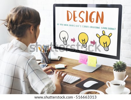 Design Be Creative Inspiration Invention Concept