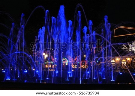 the fountain in the Park of Sudak