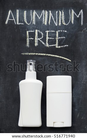 Aluminium free deodorant