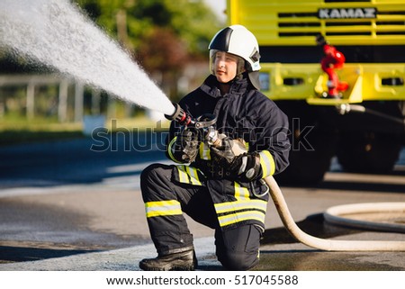 Firefighters in Training