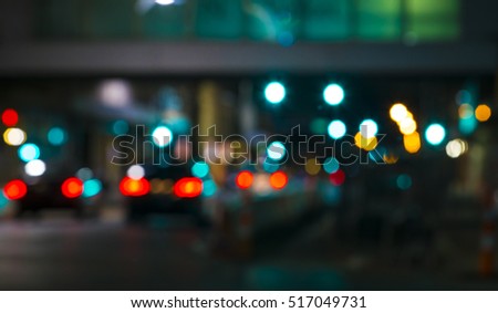Evening Traffic Background