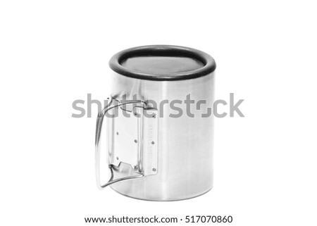 Thermo mug, isolate on a white background