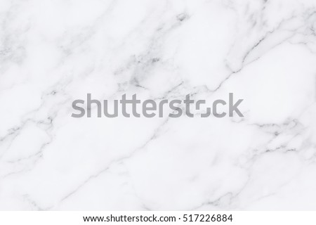 White marble texture and background for design pattern artwork. Royalty-Free Stock Photo #517226884