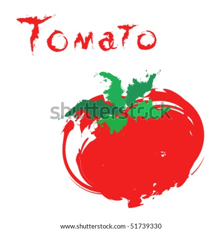 Cartoon tomato
