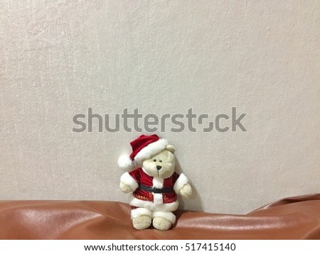 santa claus teddy bear
