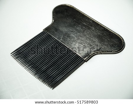 Lice Comb isolated on white background