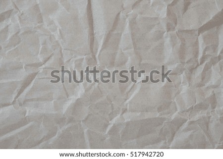 Abstract brown recycle crumpled paper for background