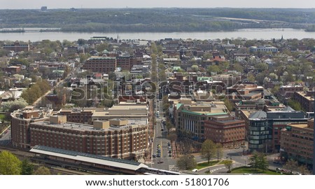 View of Alexandria, Virginia,  near Washington DC
