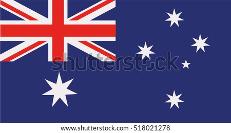 Australia flag Royalty-Free Stock Photo #518021278