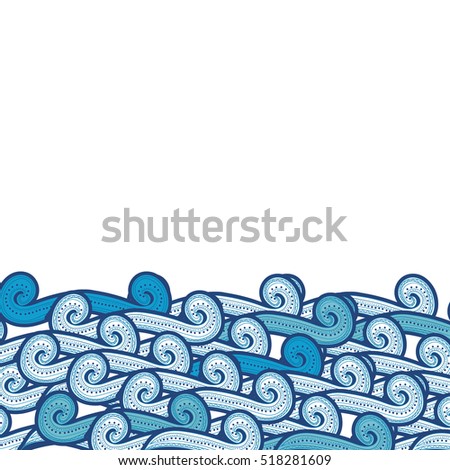 abstract water waves icon image 