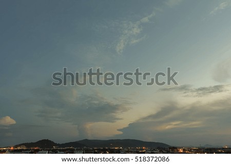 Weather cloudy sky background